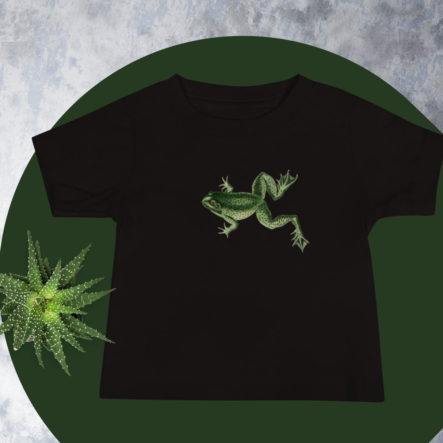 Baby Jersey Short Sleeve Tee frog jump