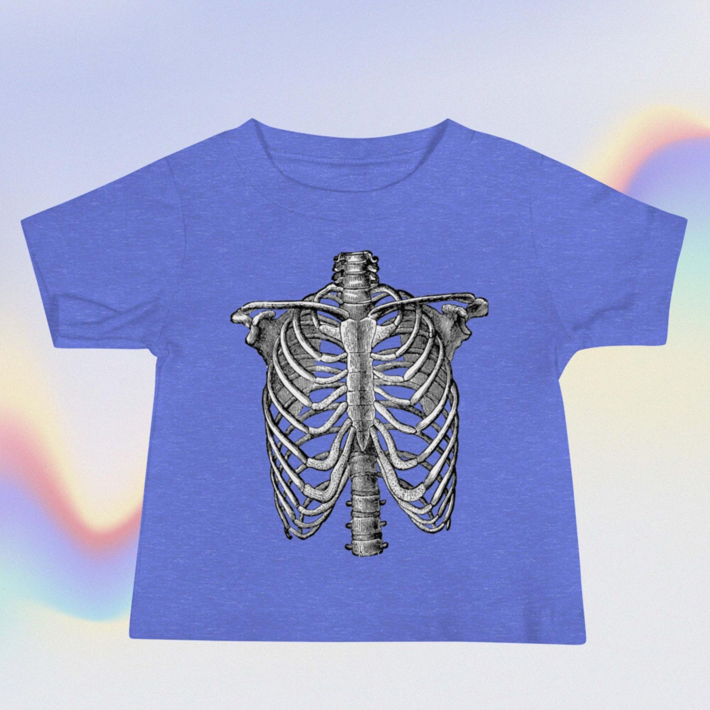 Baby Jersey Short Sleeve Tee skeleton rib cage