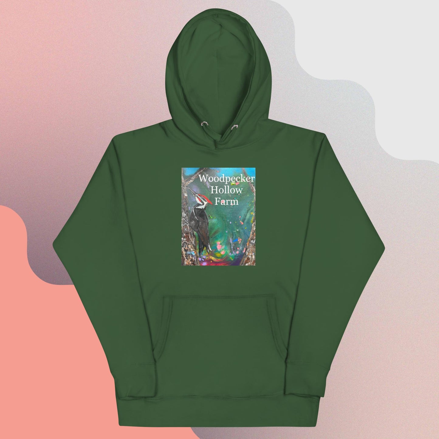 Unisex Hoodie Woodpecker Hollow Farm Sanctuary