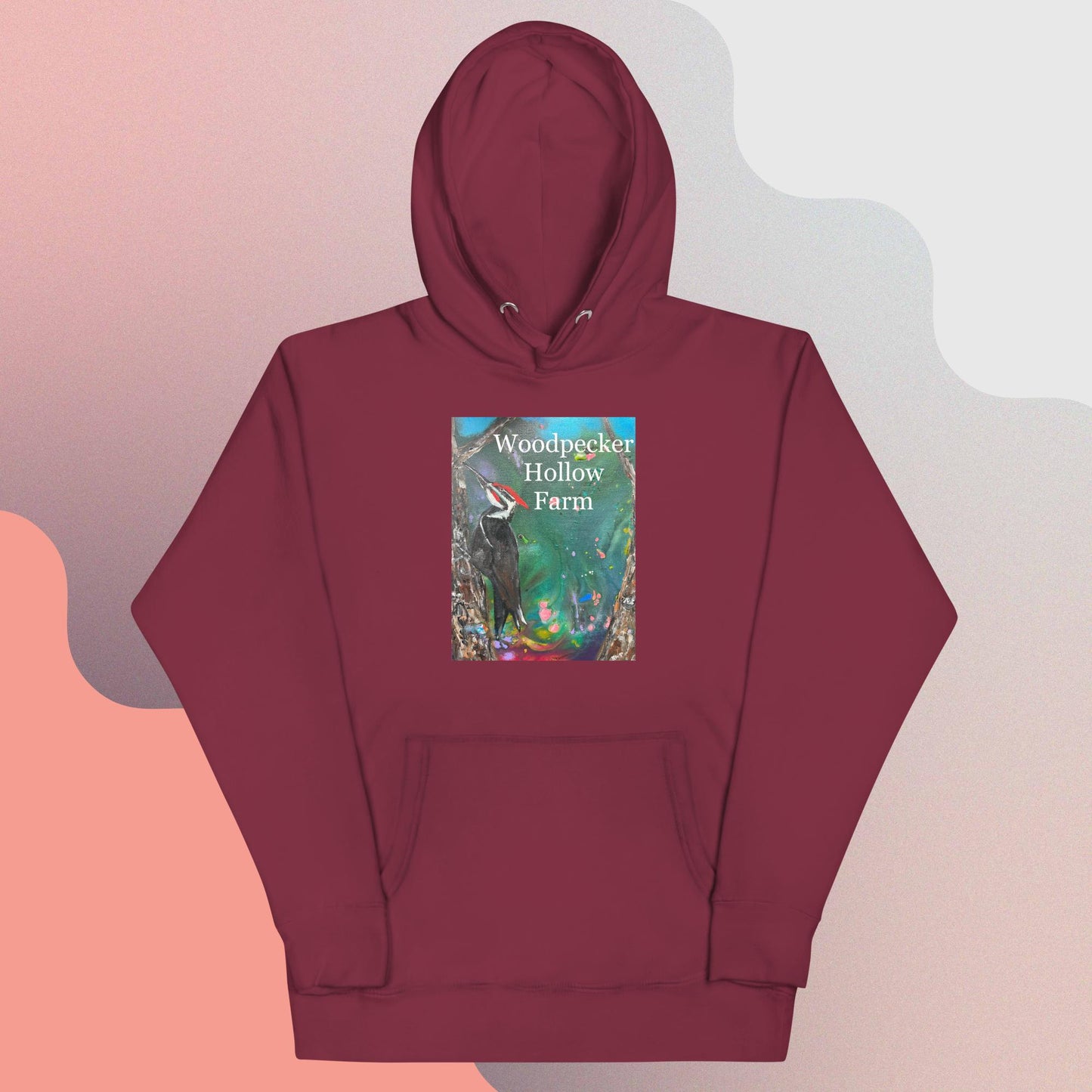 Unisex Hoodie Woodpecker Hollow Farm Sanctuary