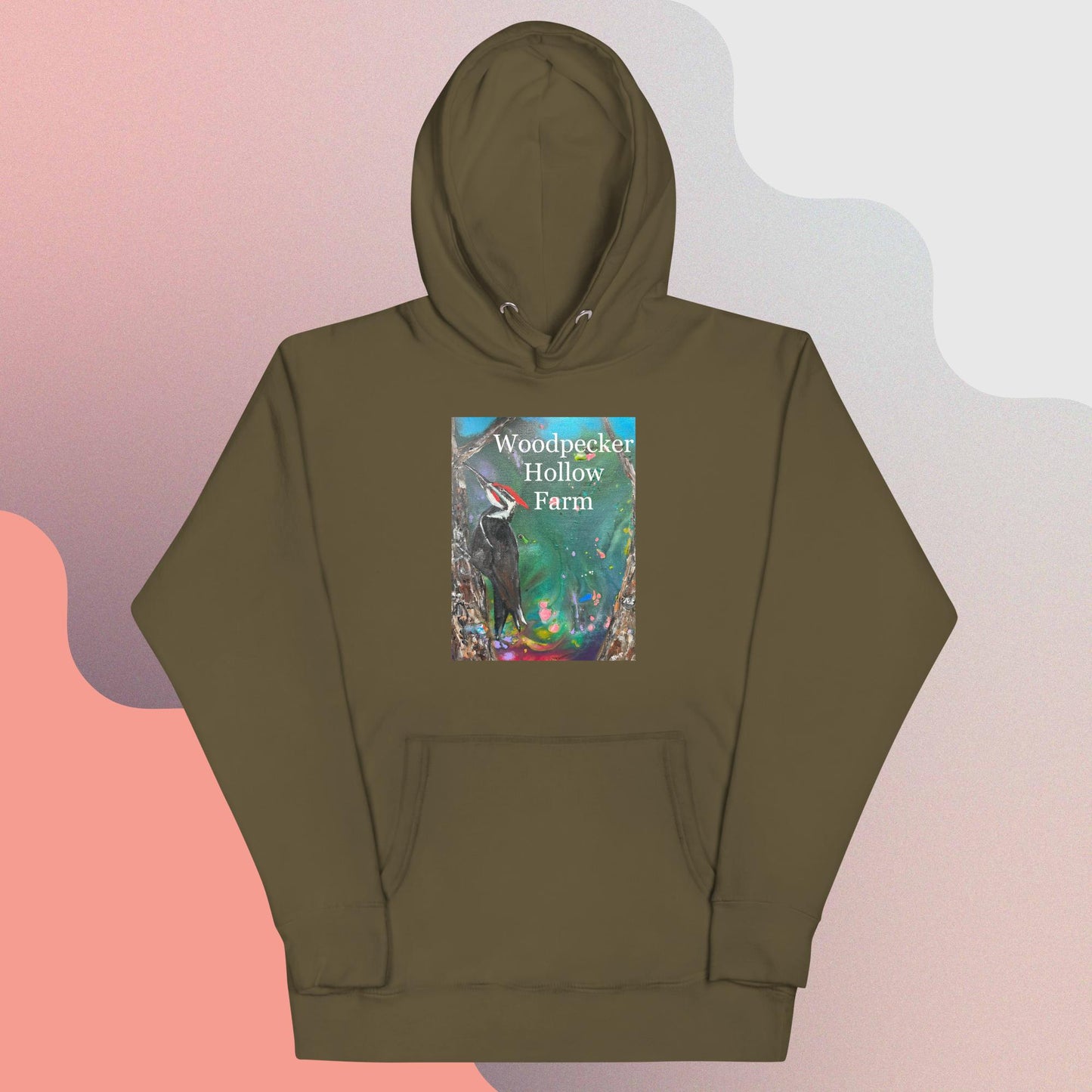 Unisex Hoodie Woodpecker Hollow Farm Sanctuary