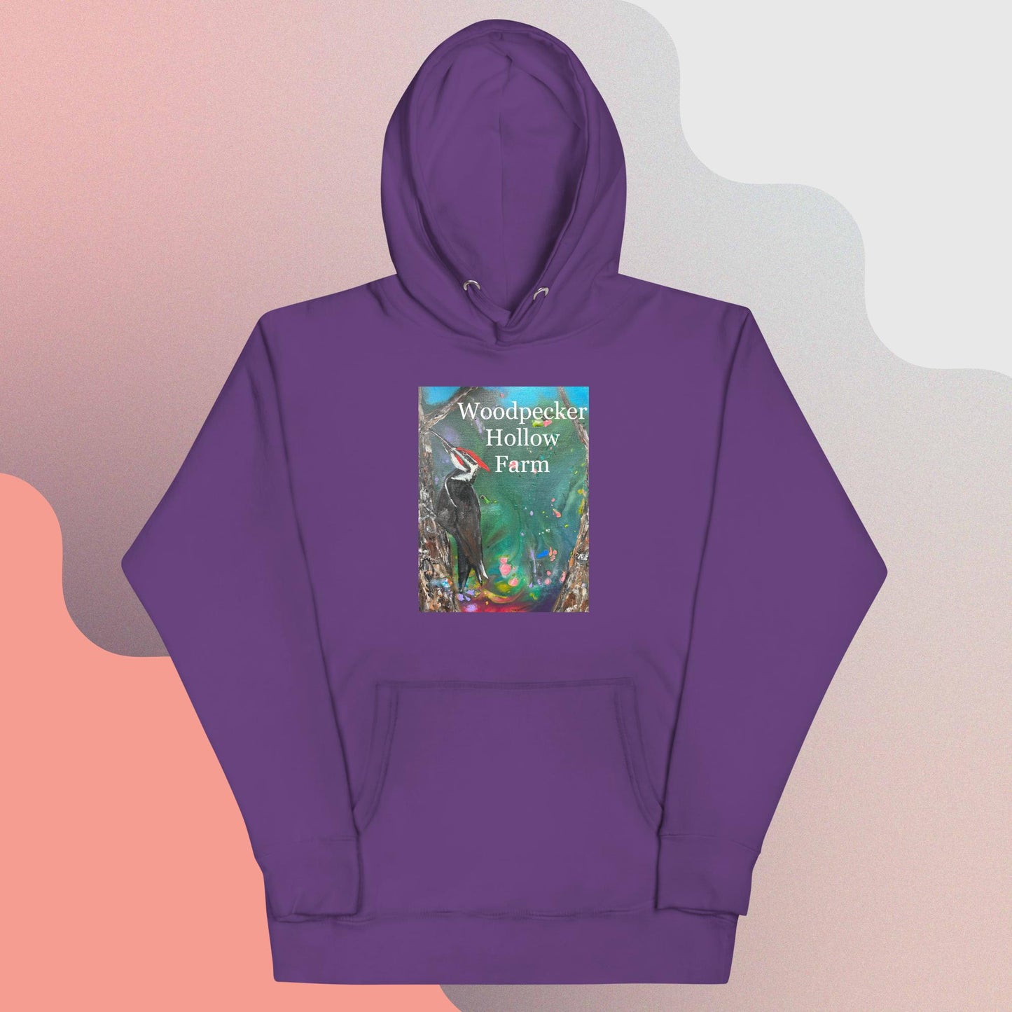 Unisex Hoodie Woodpecker Hollow Farm Sanctuary