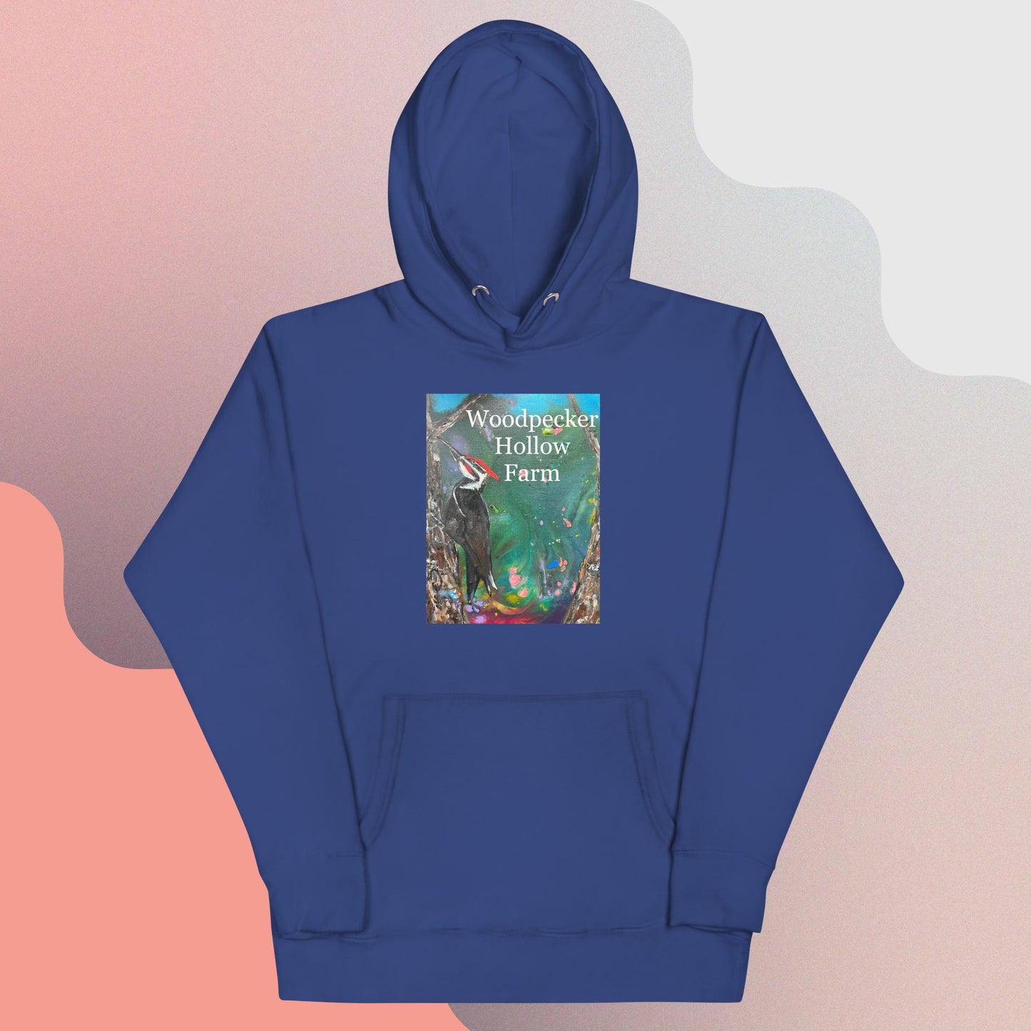 Unisex Hoodie Woodpecker Hollow Farm Sanctuary