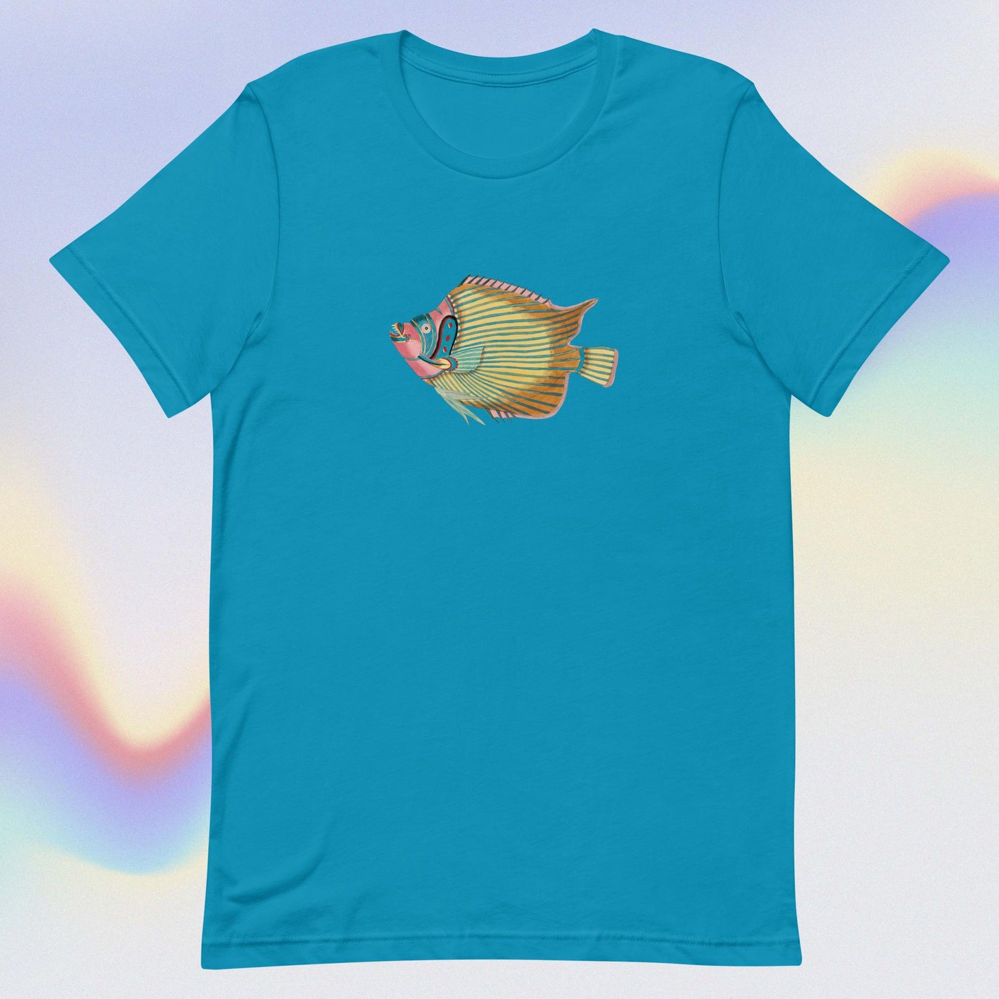 Unisex t-shirt colorful fish