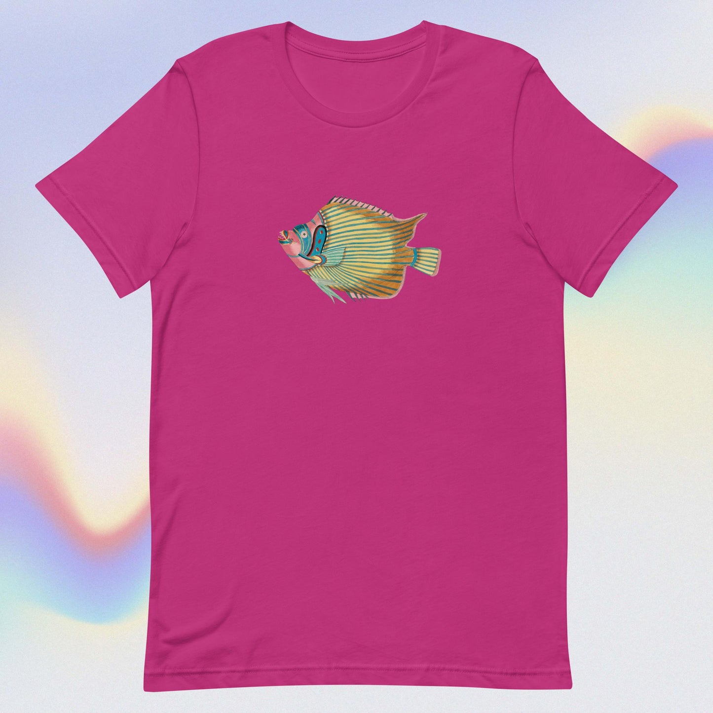 Unisex t-shirt colorful fish