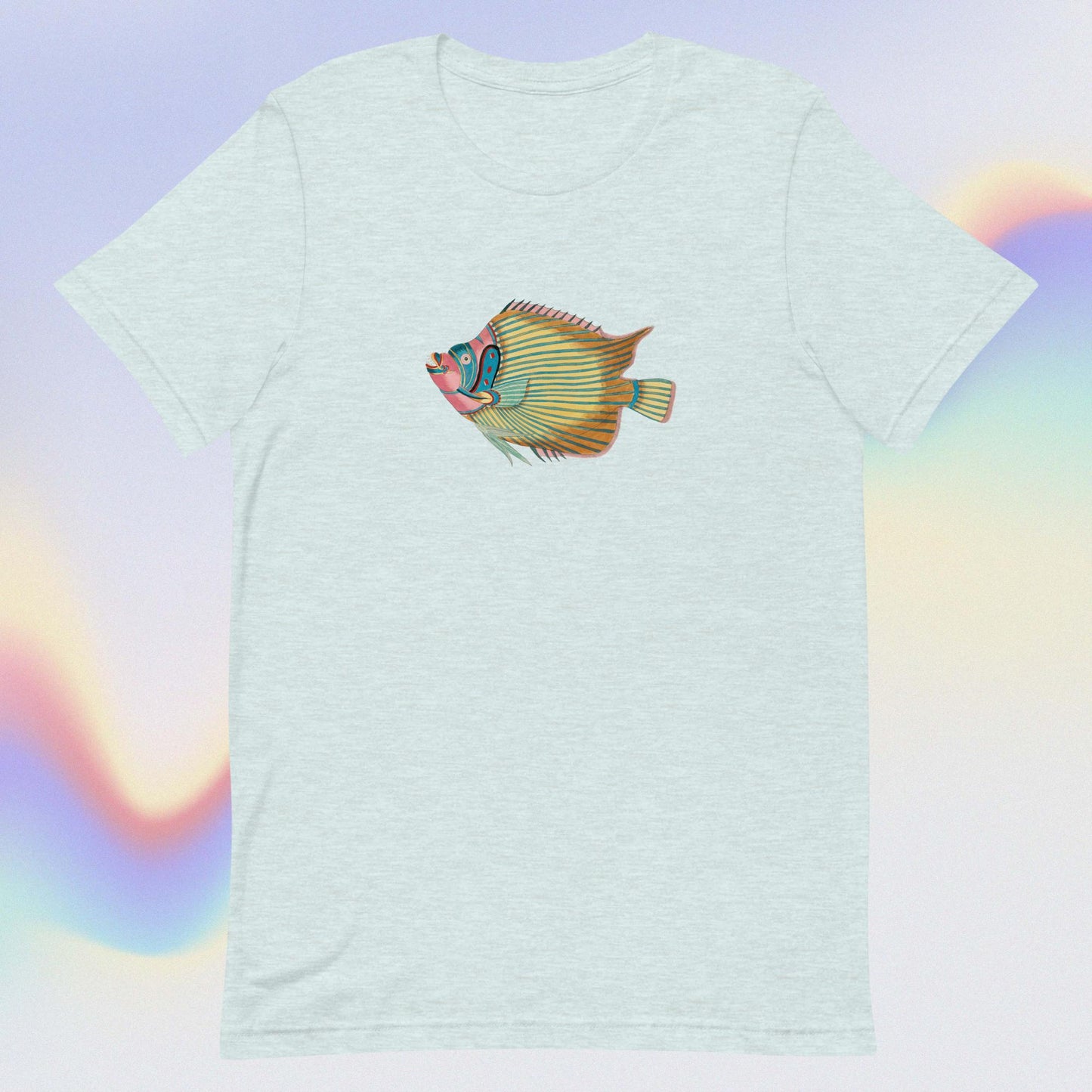 Unisex t-shirt colorful fish