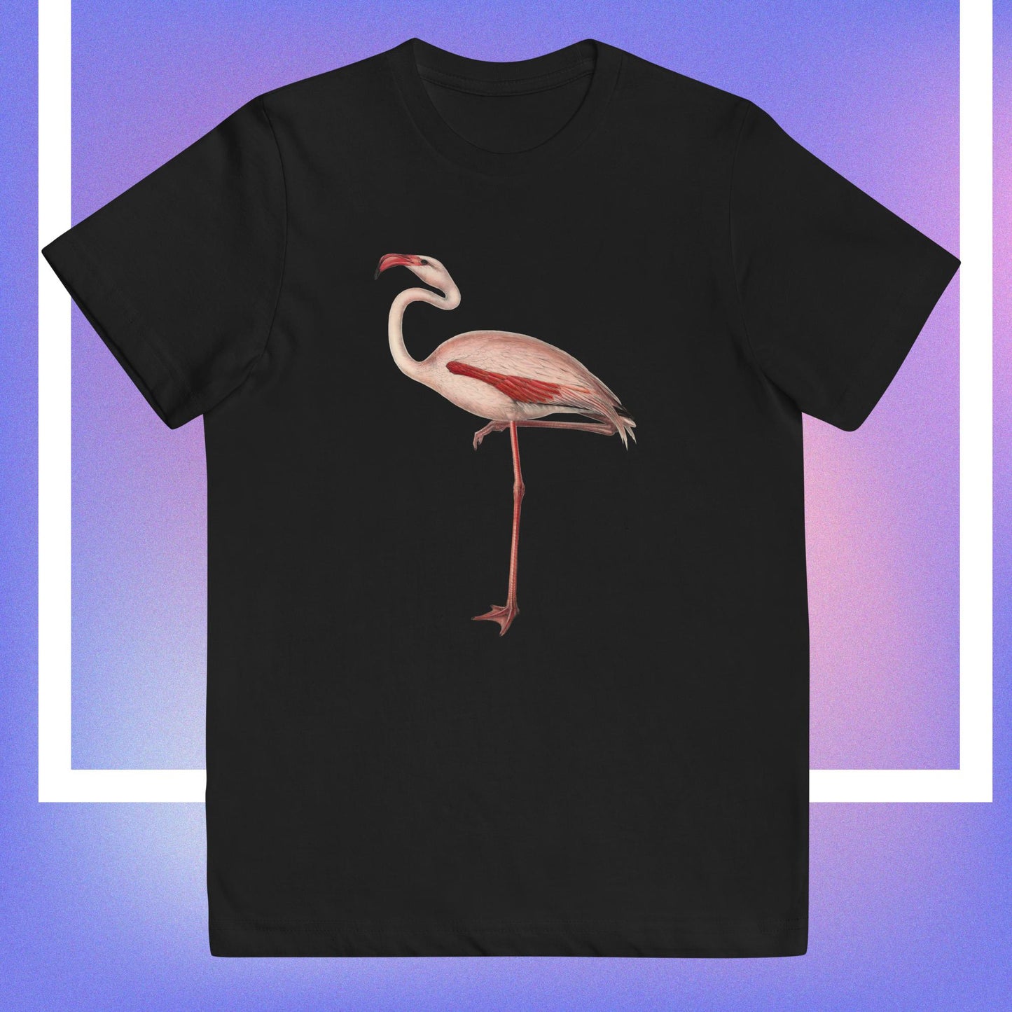 Youth jersey t-shirt flamingo