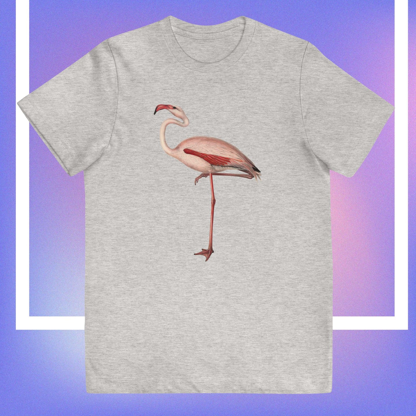 Youth jersey t-shirt flamingo