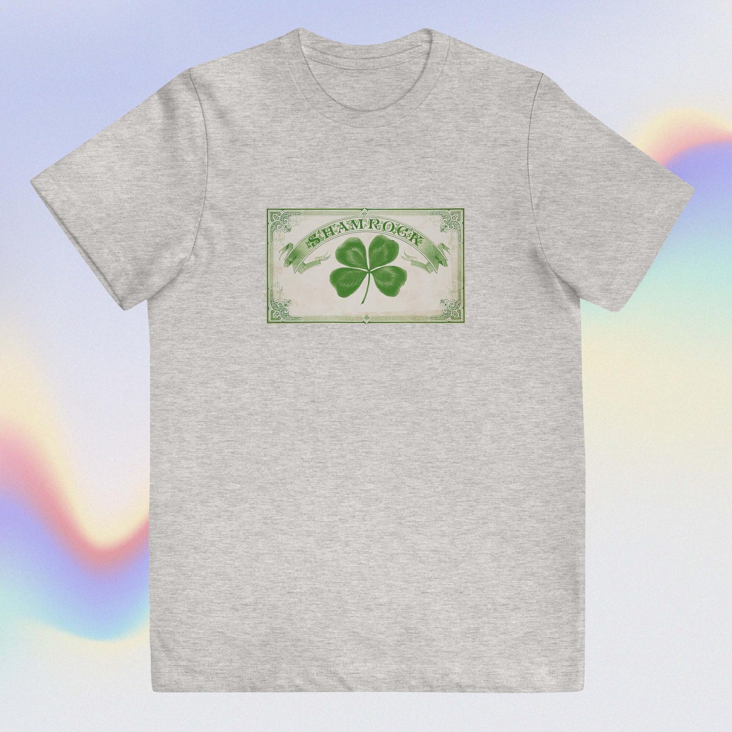 Youth jersey t-shirt shamrock