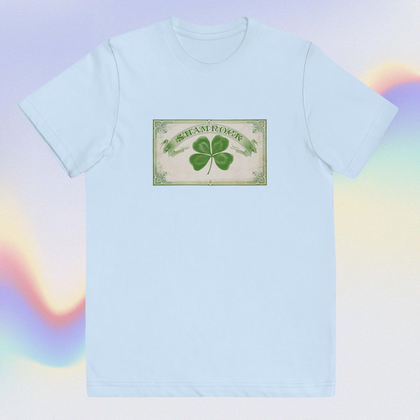Youth jersey t-shirt shamrock