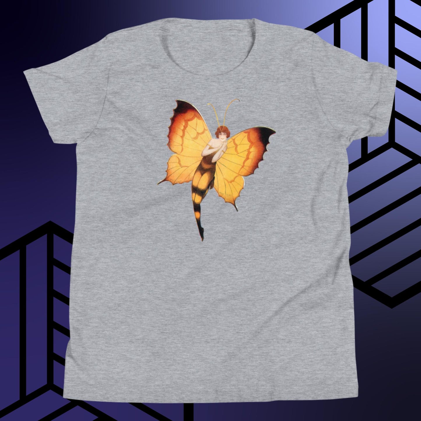 Youth Short Sleeve T-Shirt orange faries