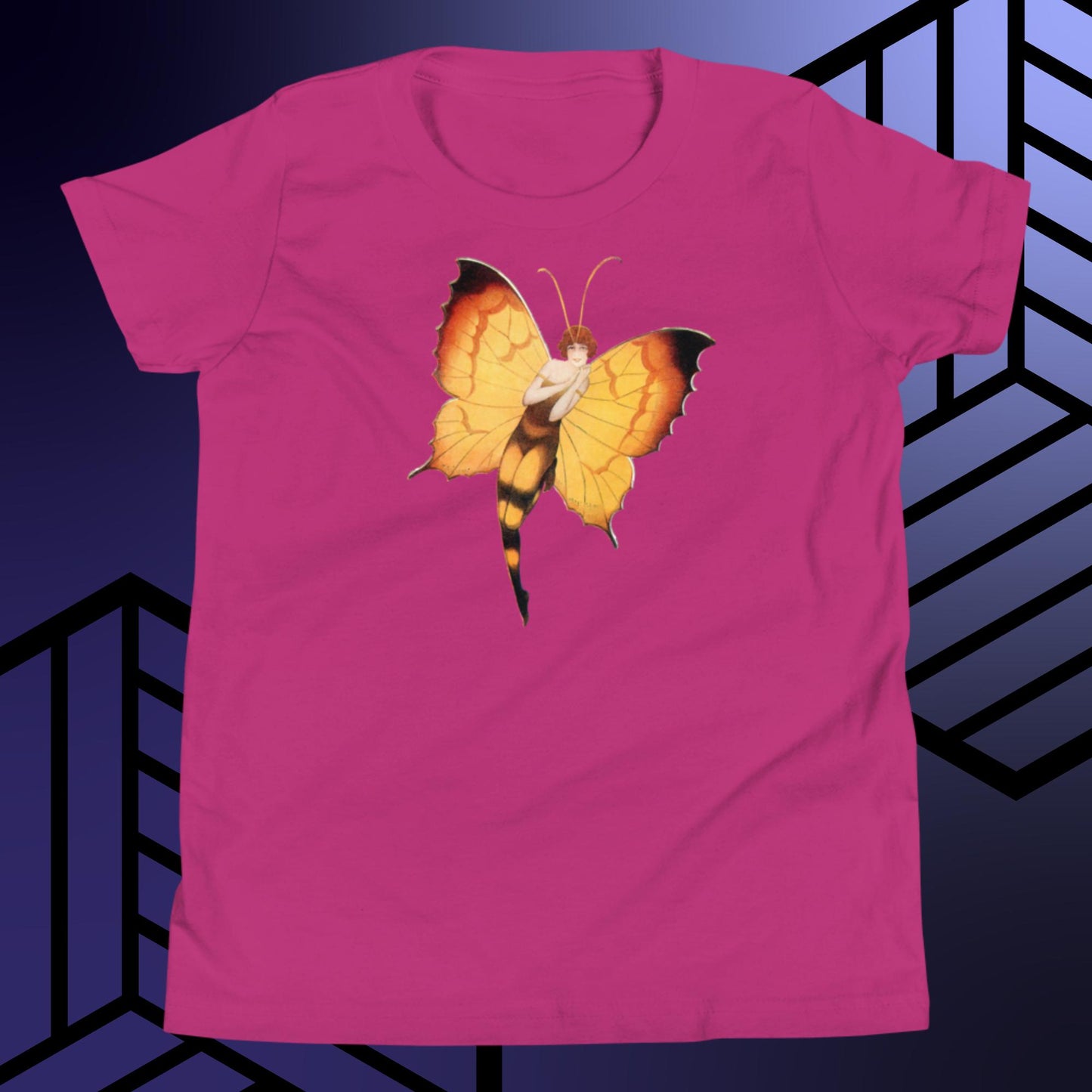 Youth Short Sleeve T-Shirt orange faries