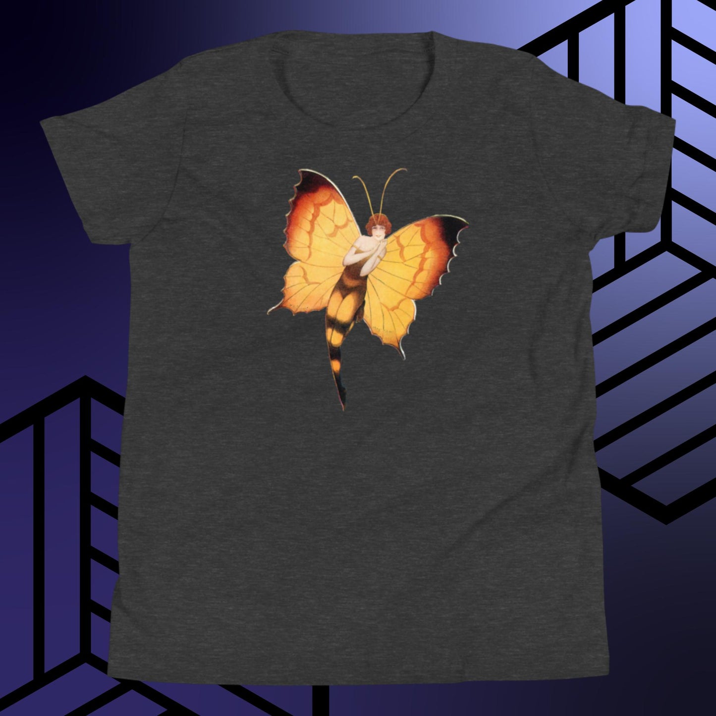 Youth Short Sleeve T-Shirt orange faries