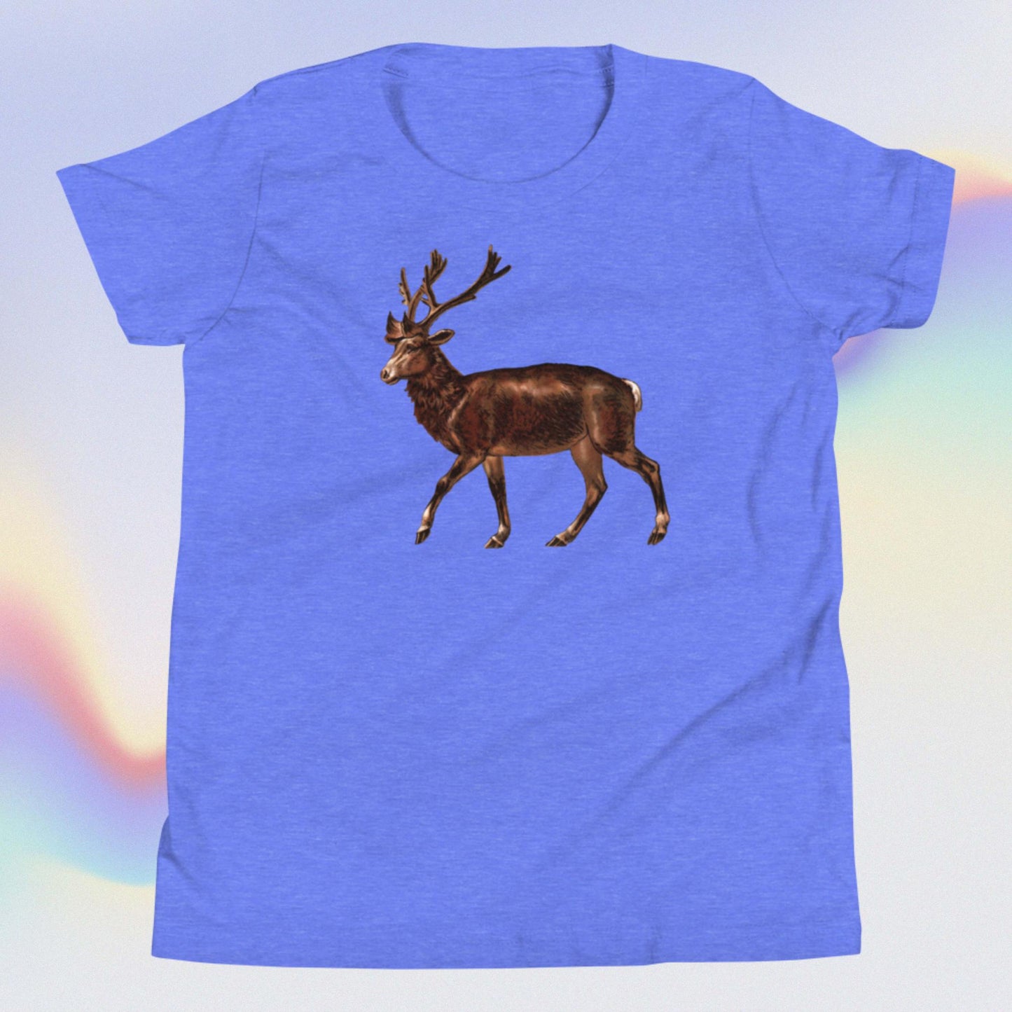 Youth Short Sleeve T-Shirt reindeer
