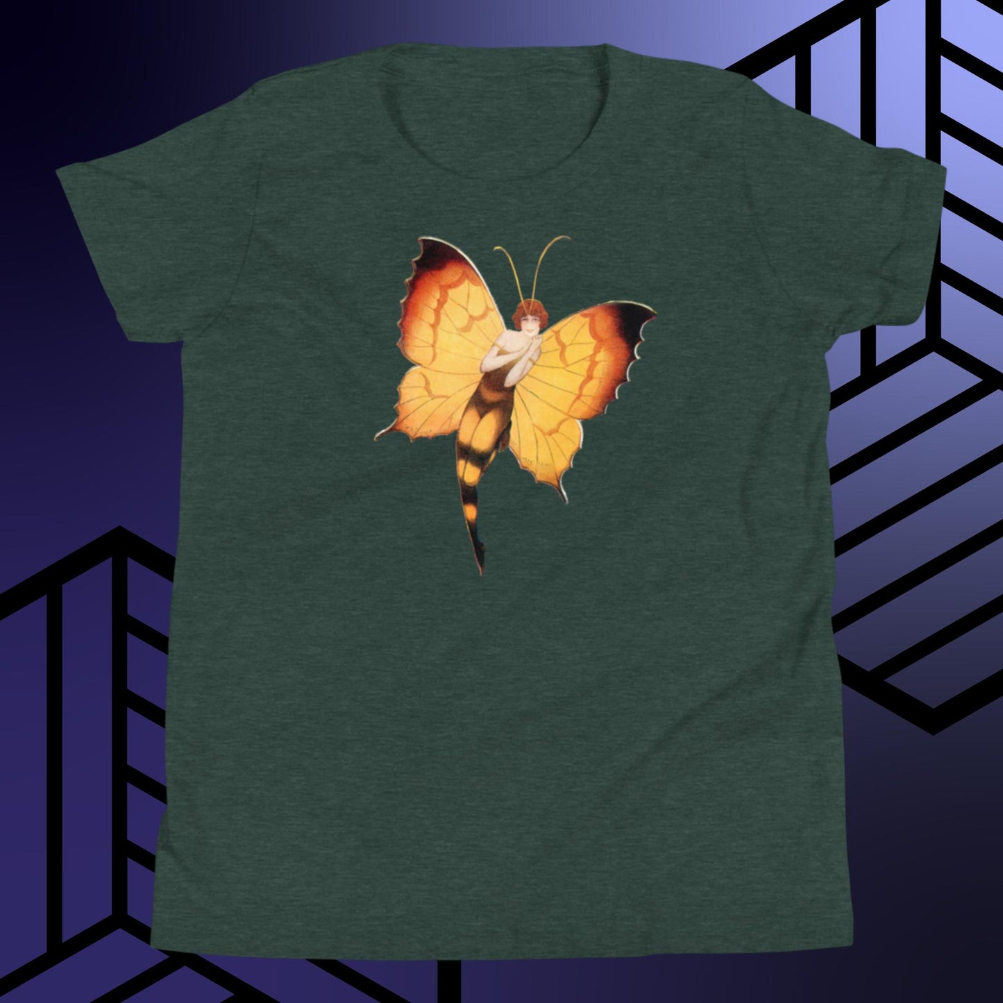 Youth Short Sleeve T-Shirt orange faries