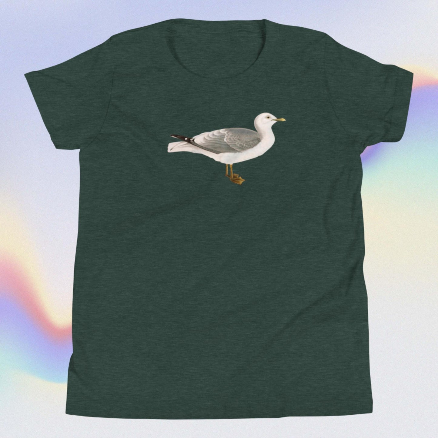 Youth Short Sleeve T-Shirt gull bird