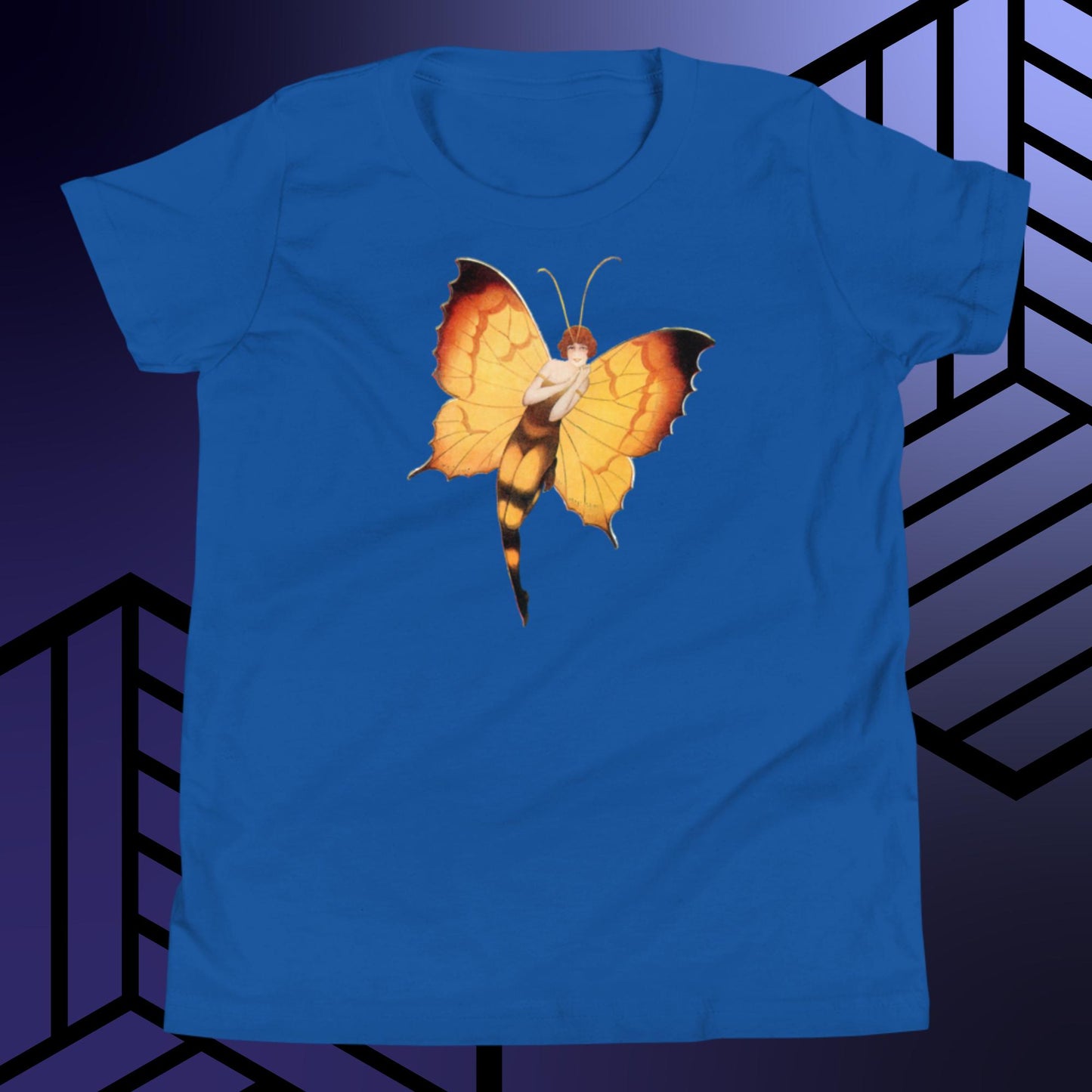 Youth Short Sleeve T-Shirt orange faries