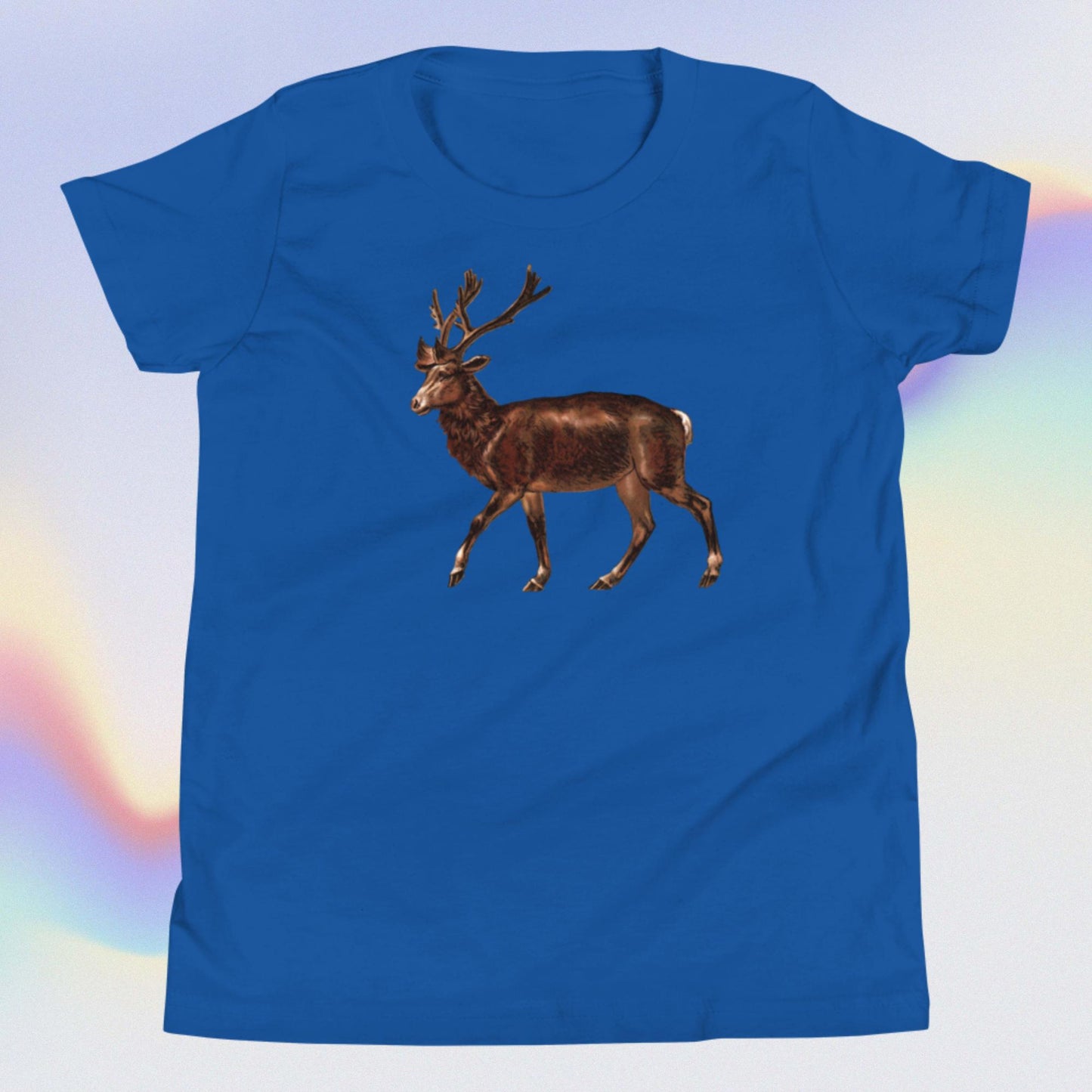 Youth Short Sleeve T-Shirt reindeer