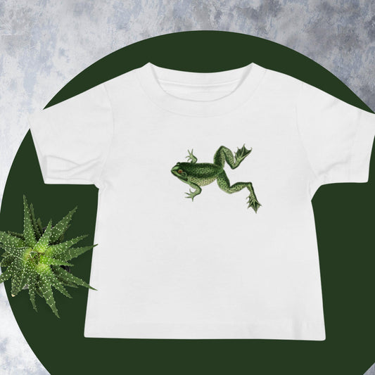 Baby Jersey Short Sleeve Tee frog jump