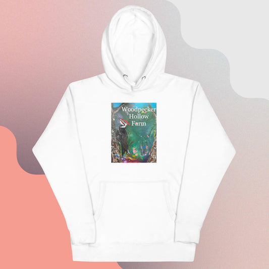 Unisex Hoodie Woodpecker Hollow Farm Sanctuary