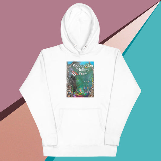 Unisex Hoodie Woodpecker hollow farm