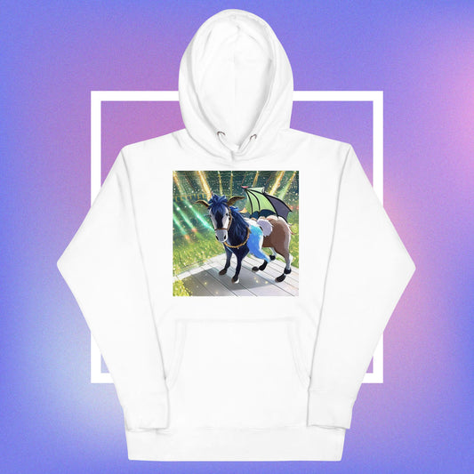 Unisex Hoodie dragon goat