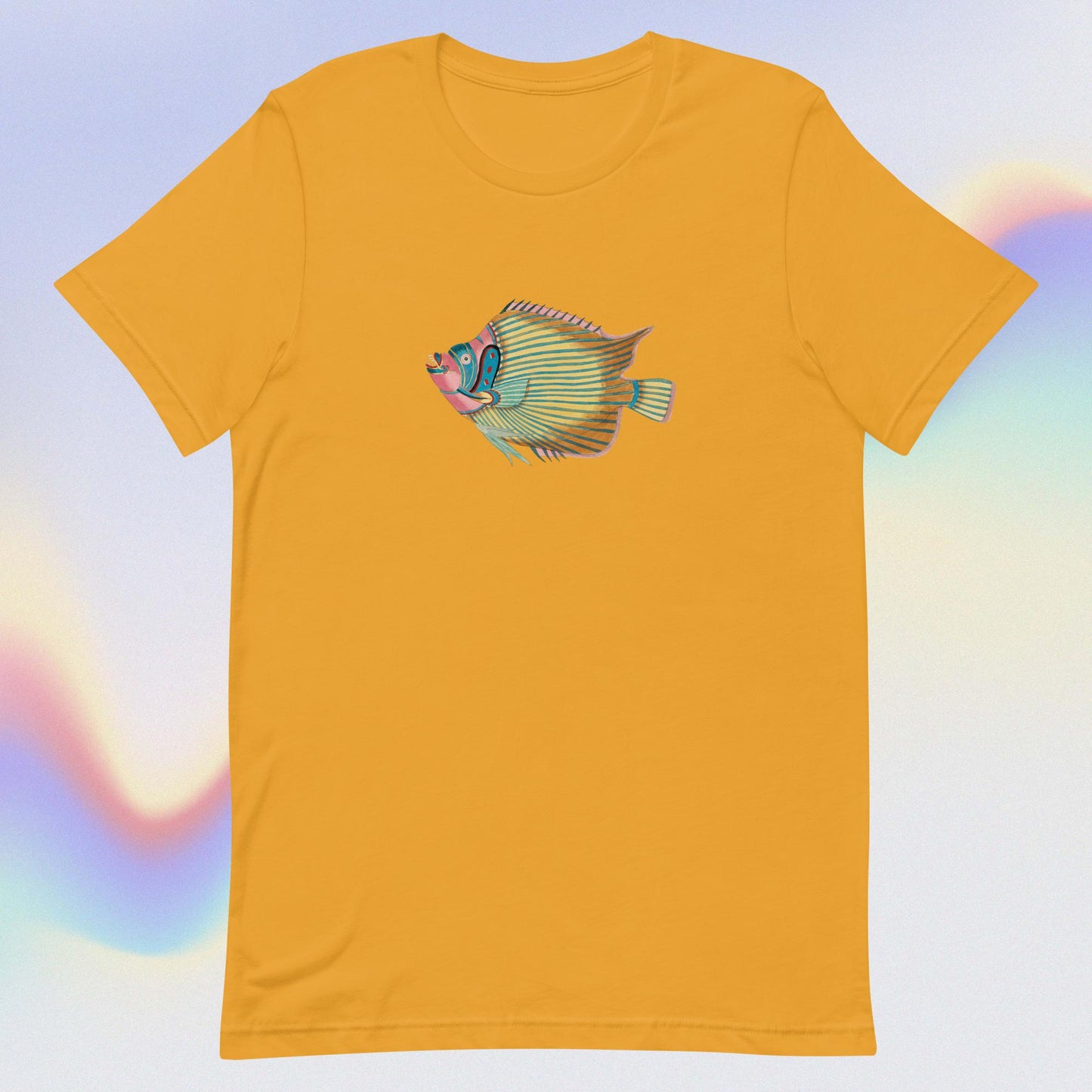 Unisex t-shirt colorful fish