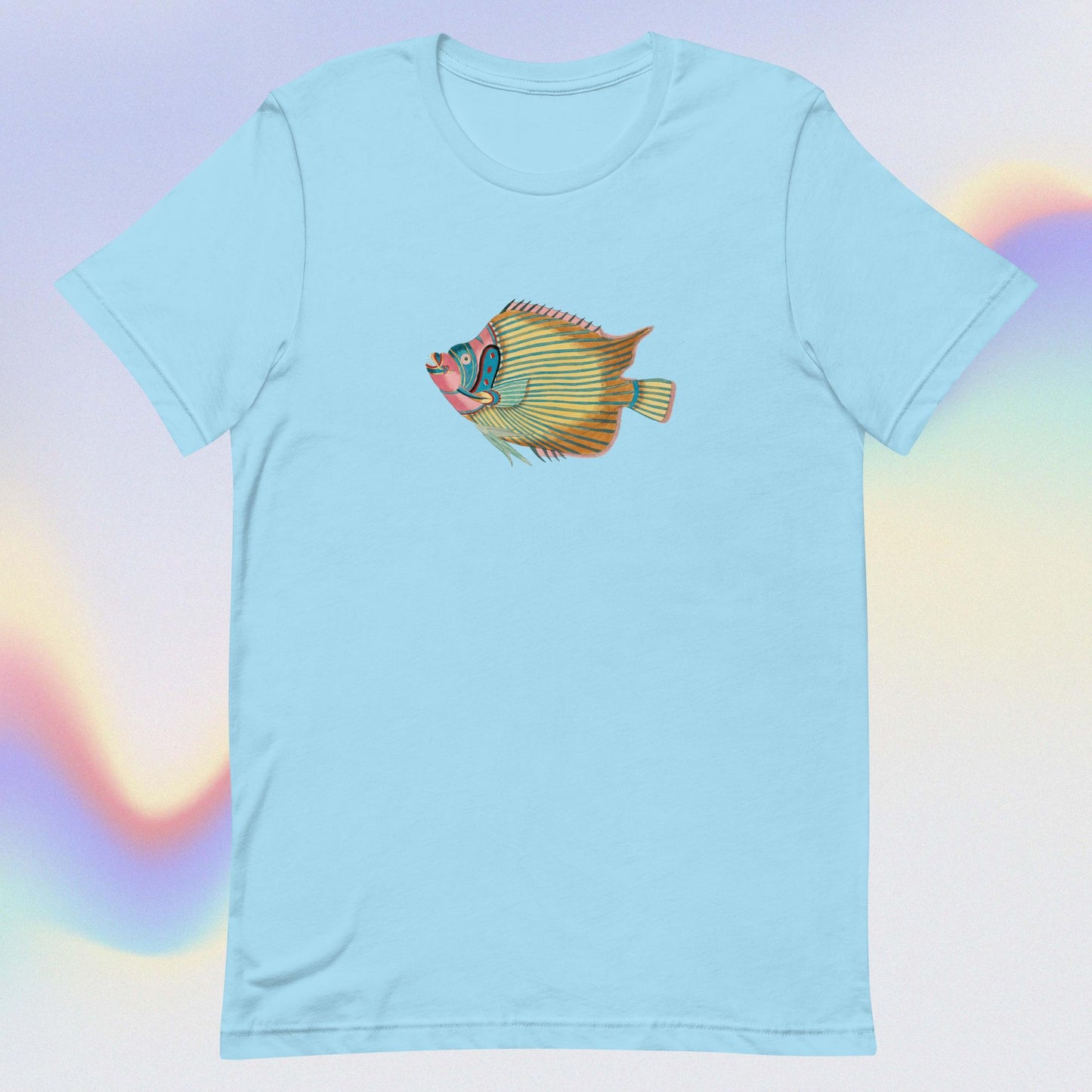 Unisex t-shirt colorful fish