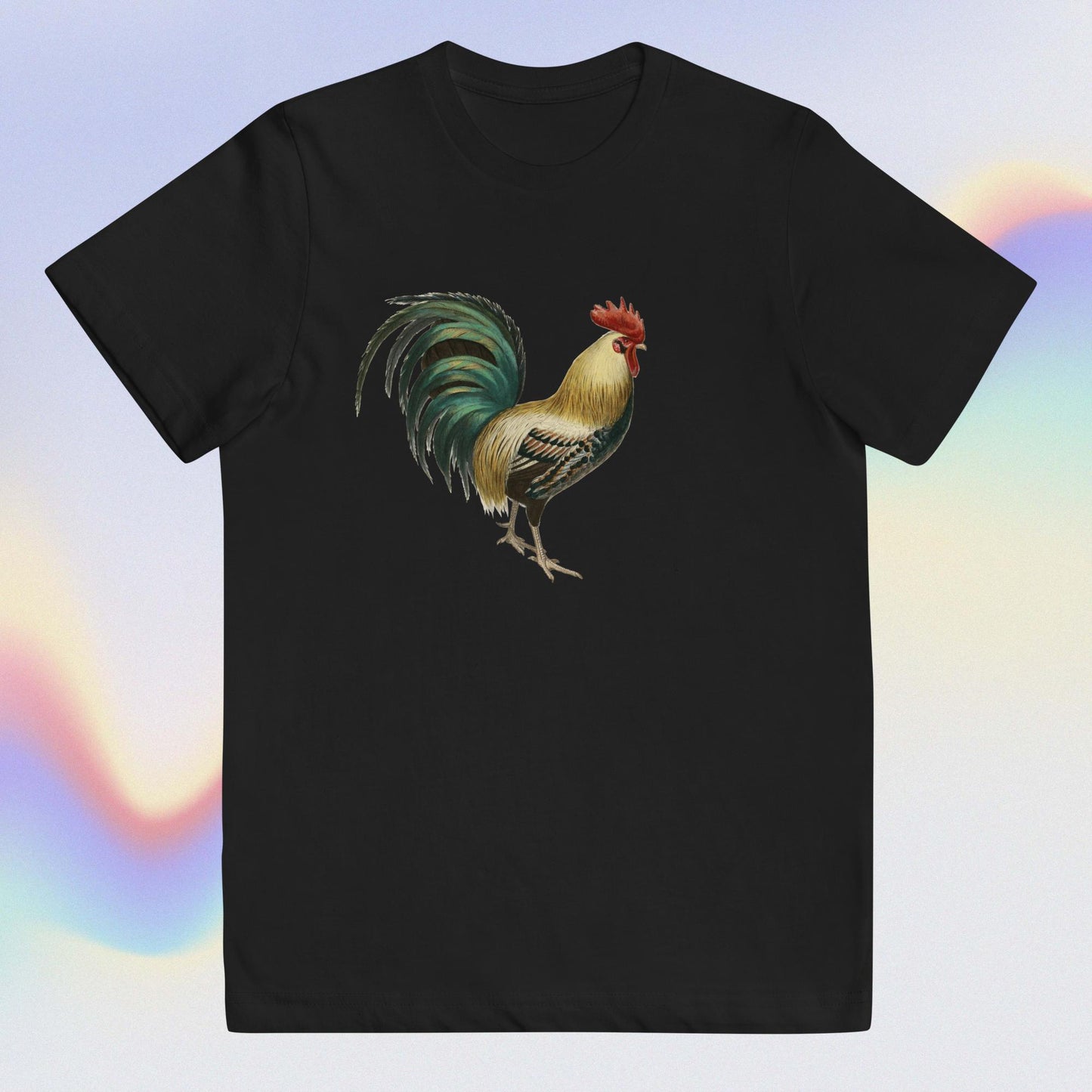 Youth jersey t-shirt rooster