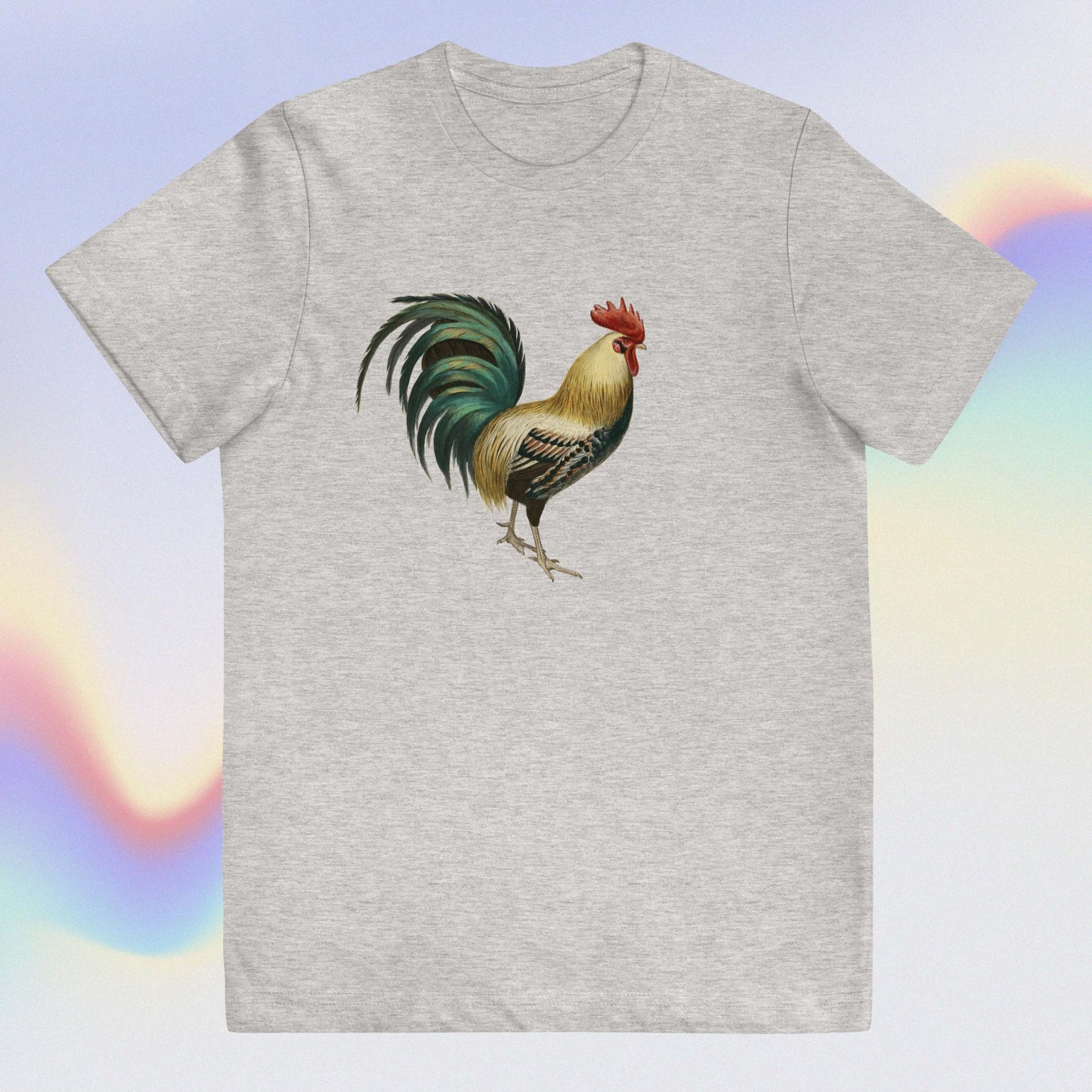 Youth jersey t-shirt rooster