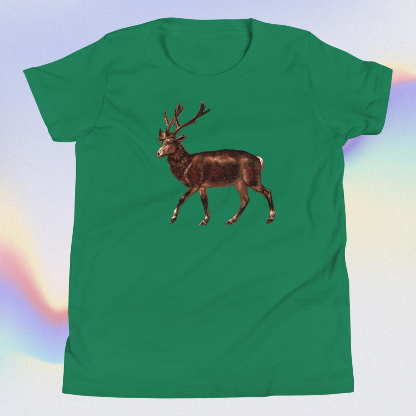 Youth Short Sleeve T-Shirt reindeer